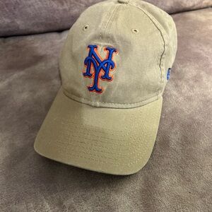 New York Mets 9Twenty New Era hat-Tan
